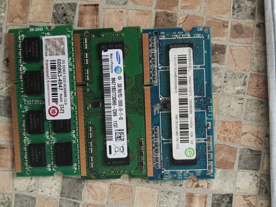 Процессора и ОЗУ для ноутбука и стационарного ПК