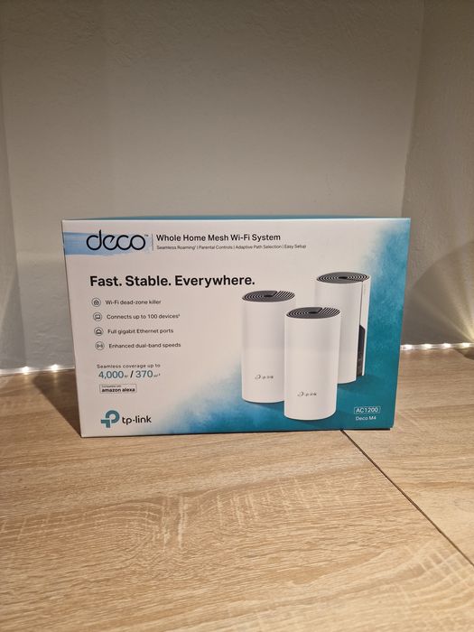 Домашня Mesh Wi-Fi система TP-Link Deco M4 AC1200