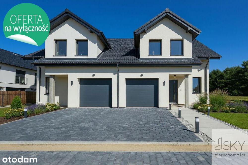 Nowoczesny, jednorodzinny dom dwulokalowy