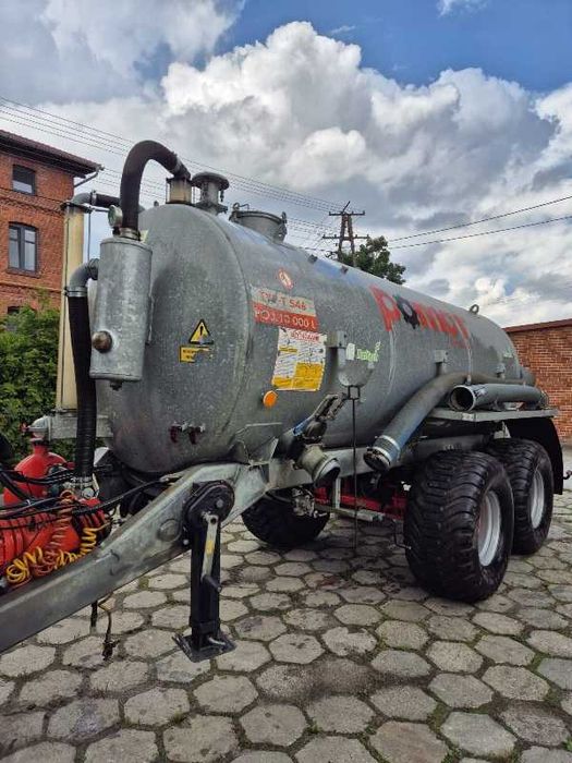 Beczka wóz asenizacyjny POMOT CHOJNA T546 konstrukcja RAMOWA tylny tuz