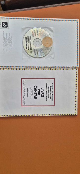 Livro de canções com CD