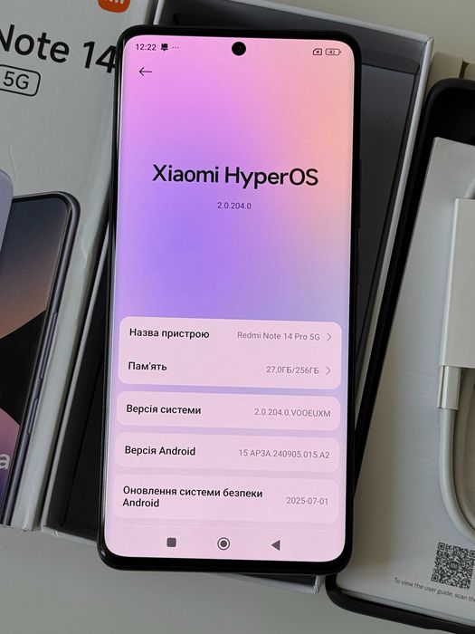 Смартфон Redmi Note 14 Pro 5G 8/256GB