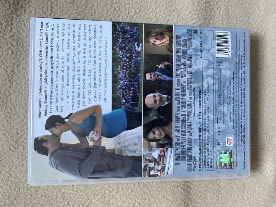 Plyta DVD Chlopaki do wziecia i Wykapany Ojciec