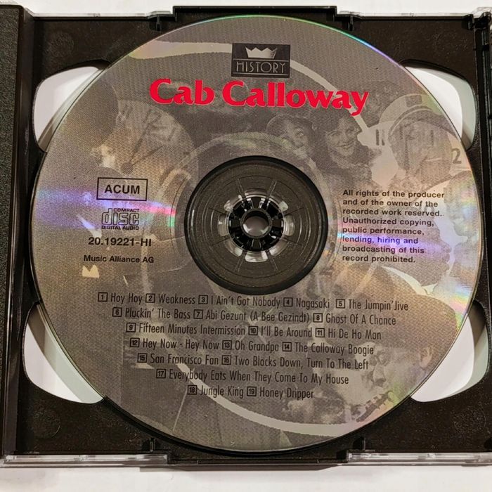 Cab Calloway/Duke Ellington- Sophisticated Lady - 2 CD -- 5499