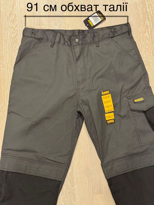 Робочі штани DEWALT — нові з бірками