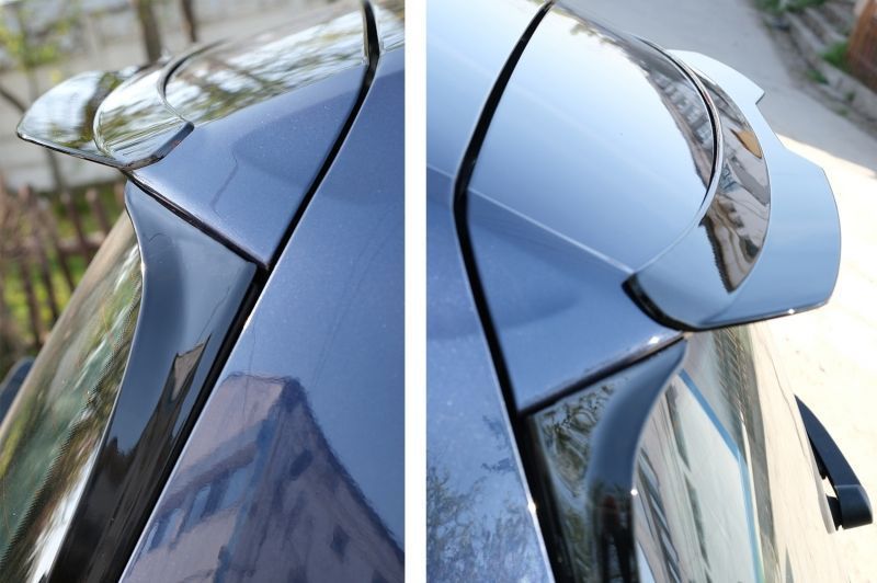 Aileron VW Golf 7 Look Gti Preto Brilho (Lamina)