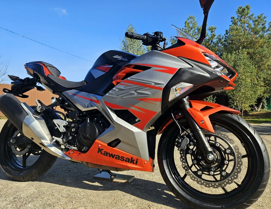 Кавасаки нинзя 2тыс.км.ПРОБЕГ Мотоцикл Kawasaki Ninja 400 2018год. Стокмото .Без пробега по Украине.Состояние нового мотоцикла.РАСТАМОЖЕН .stokmoto