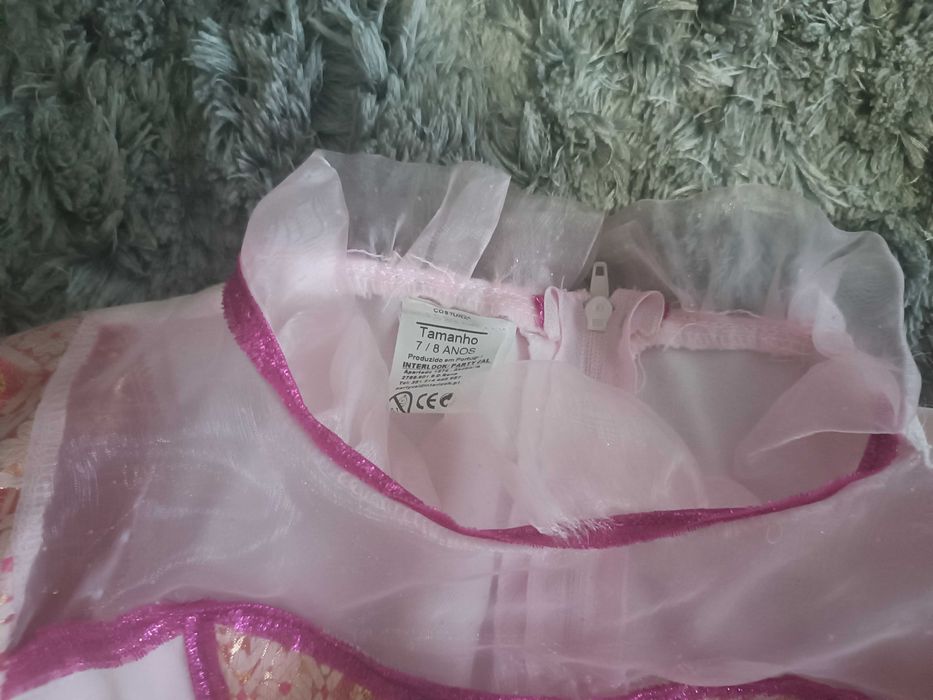 Vestido princesa carnaval
