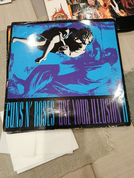 Guns n Roses / duplo LP Use your illusion 1-2