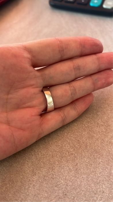 Srebrny pierścionek