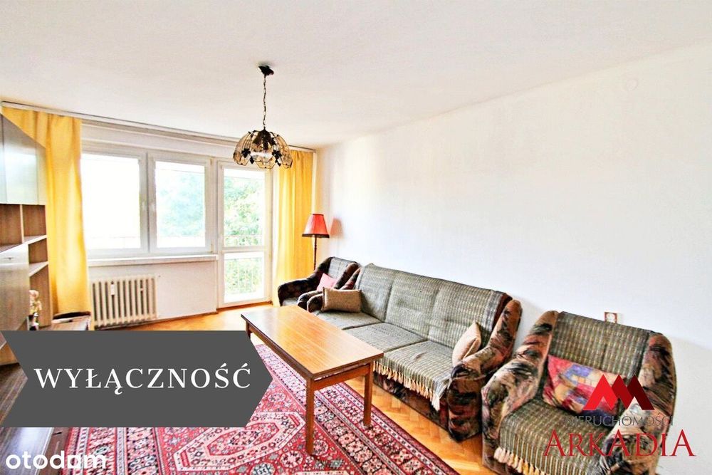 Na sprzedaż 2 pokoje ,53 m2, balkon loggia,Centru