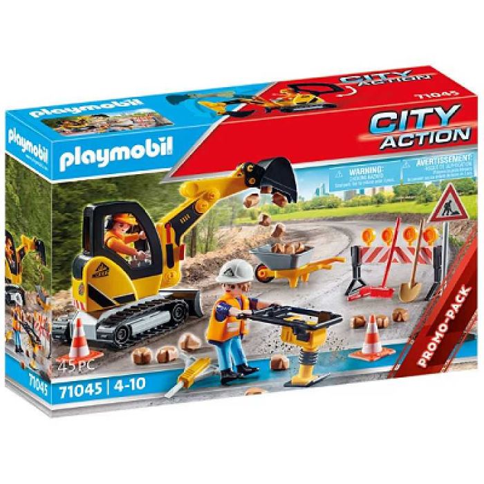 Playmobil City Life Roboty drogowe 71045