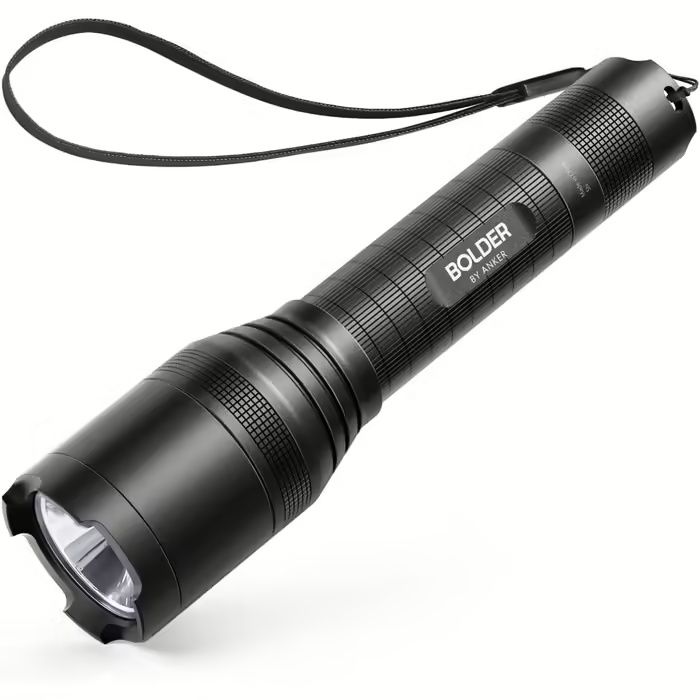 Фонарик Anker Bolder LC90 LED, IP65, водостійкий, акумуляторний, зум,