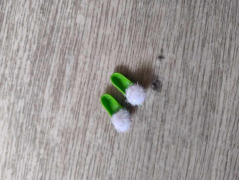 Mattel Barbie Fashion Doll Tinkerbell Doll Green Slippers зелені (блакитні ) капці для Барбі