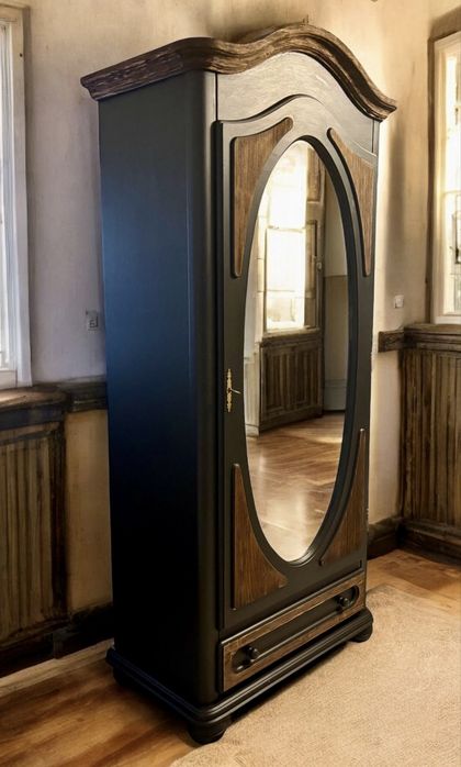 Szafa jednodrzwiowa, szafa rustykalna, szafa loft