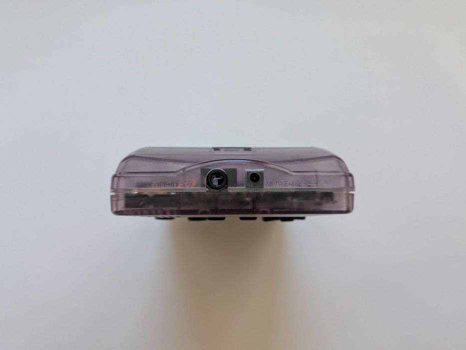 Game Boy Color Roxo Transparente + Caixa