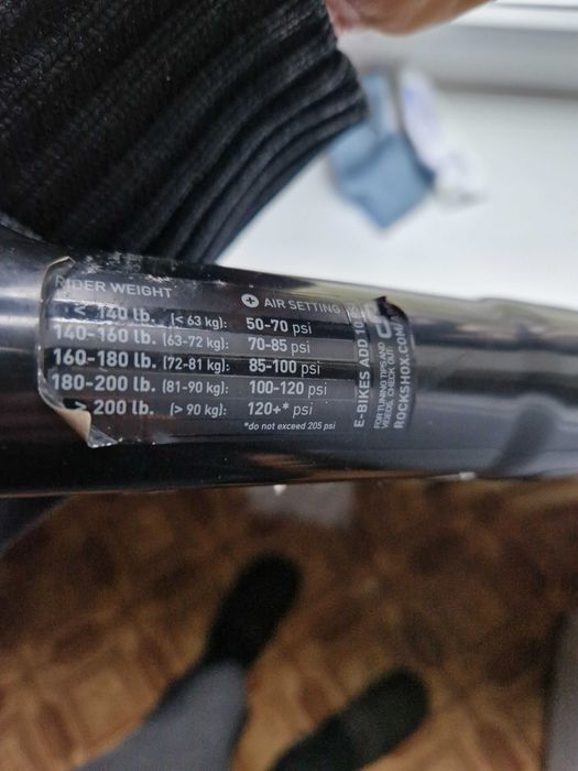 Вилка RockShox Recon Silver 27.5", Boost 15х110, 120mm, Solo Air гарна