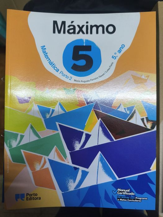 Máximo 5 (manual+ca+recursos do professor) COM SOLUÇÕES