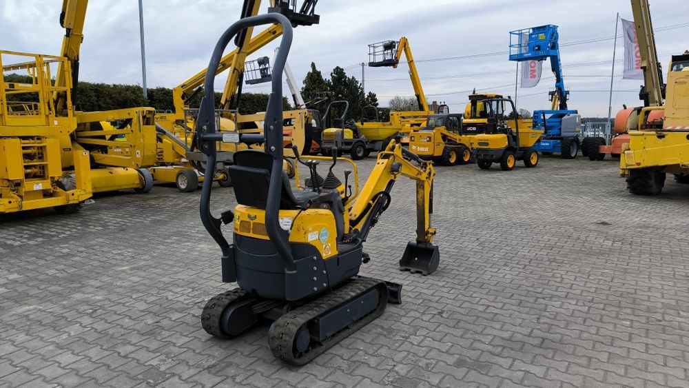 Wynajem minikoparka yanmar SV 08 waga 1tona