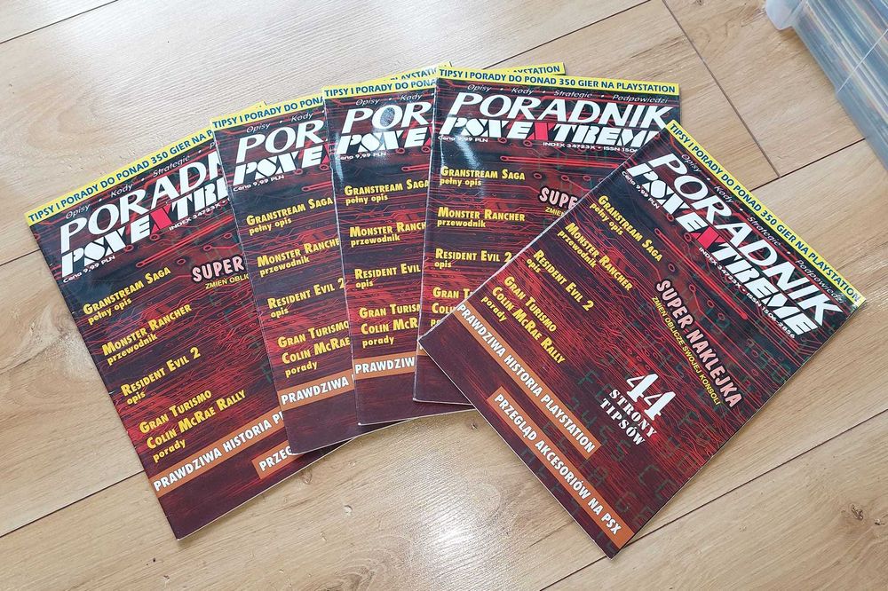 Poradnik PSX Extreme PlayStation 1 Tekken 3 Resident Evil Tombi