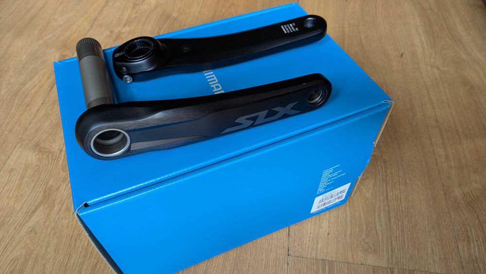 Pedaleiro Shimano SLX 165mm NOVO