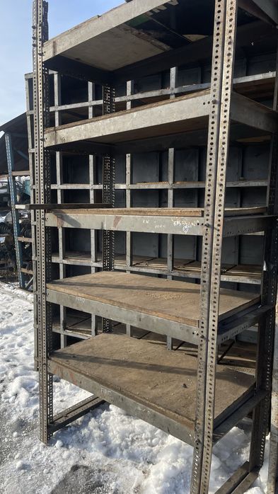 Regały metalowe  magazynowe – cena 2 zł/kg