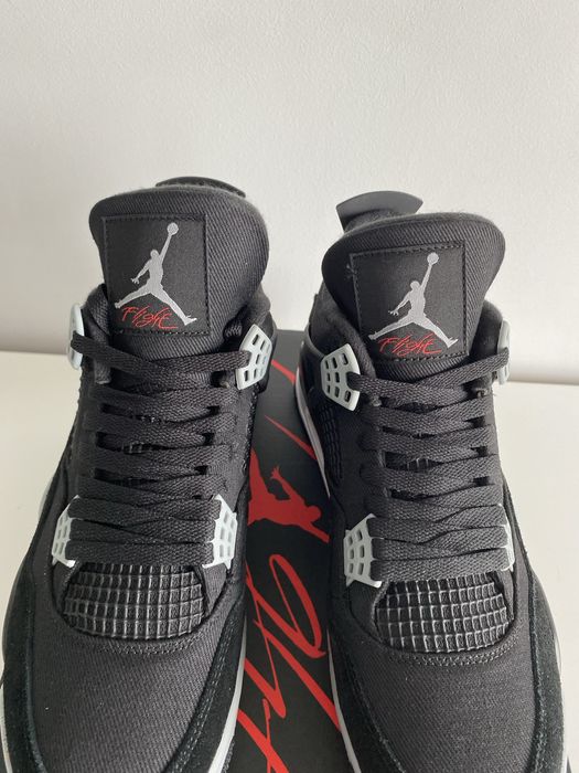 Nike Air Jordan 4 Black Canvas 44 nowe Yeezy New balance 9060