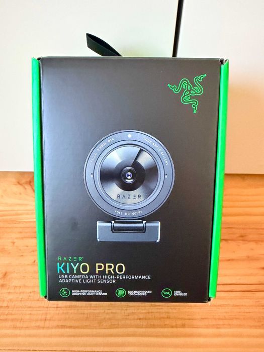 Razer Kiyo Pro  Como Nova  Na Caixa  Webcam 1080p 60FPS