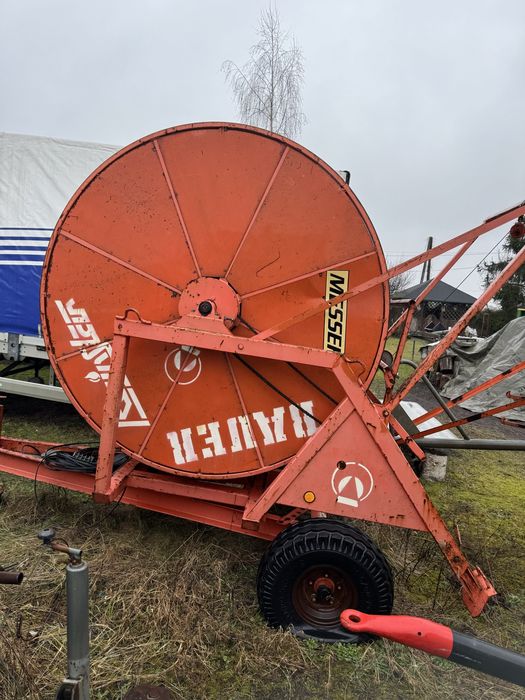 Deszczownica szpulowa.