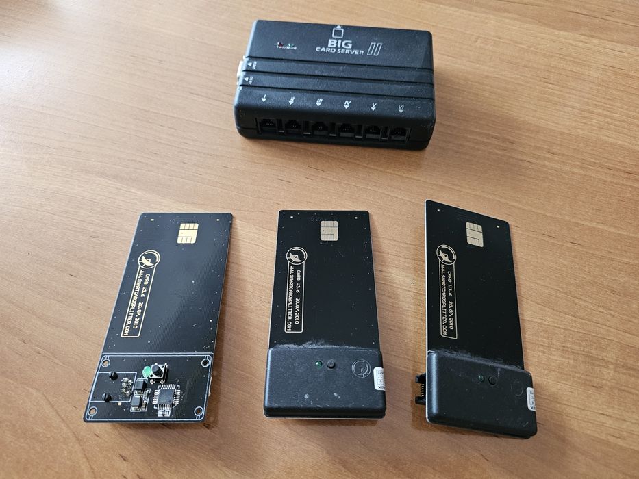 Card Splitter Big II z kartami