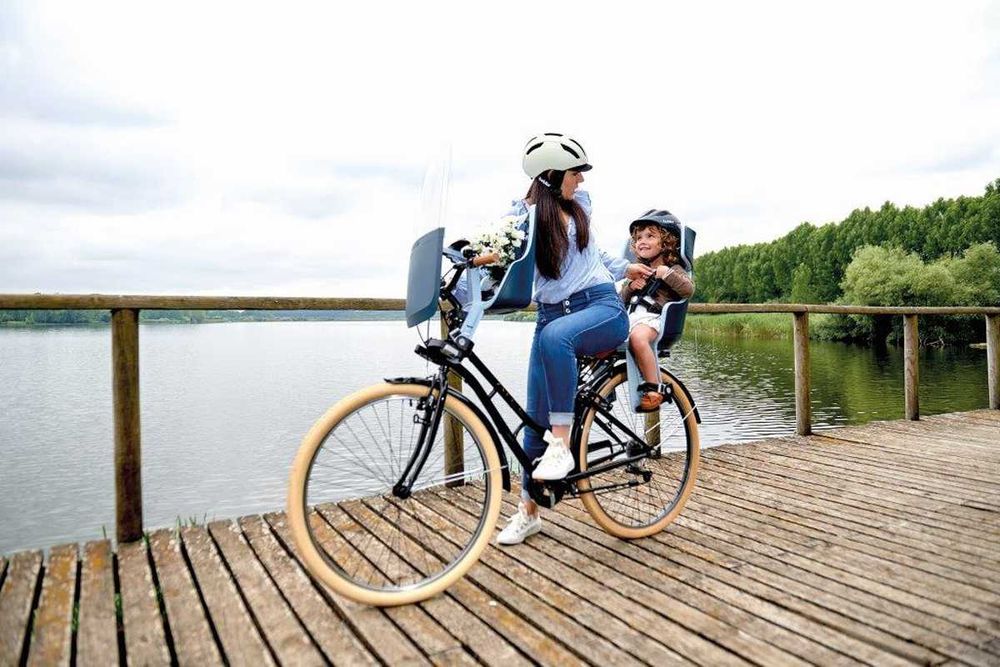 Fotelik rowerowy tylny BOBIKE MAXI TOUR EXCLUSIVE na tył