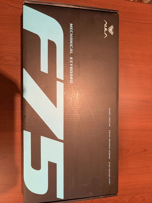 AULA F75 — механічна 75% бездротова, hot-swap з RGB та мультимедійною ручкою