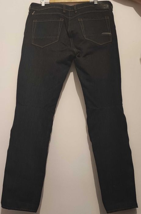 Calças de mota ALPINESTARS Victory Denim Rinse Blue - Tamanho: US36