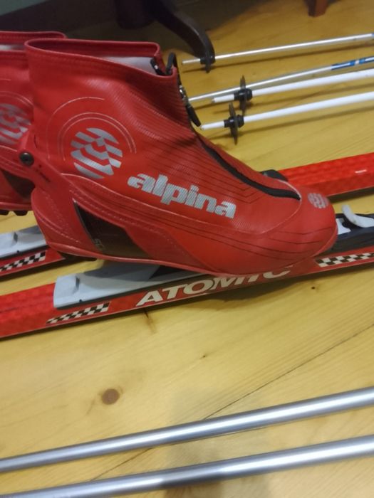 Горные лыжи Atomic Beta,ботинки 39-40р.Чехол.