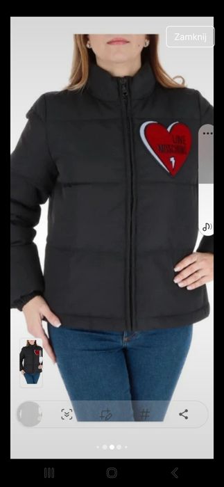 Kurtka Love moschino