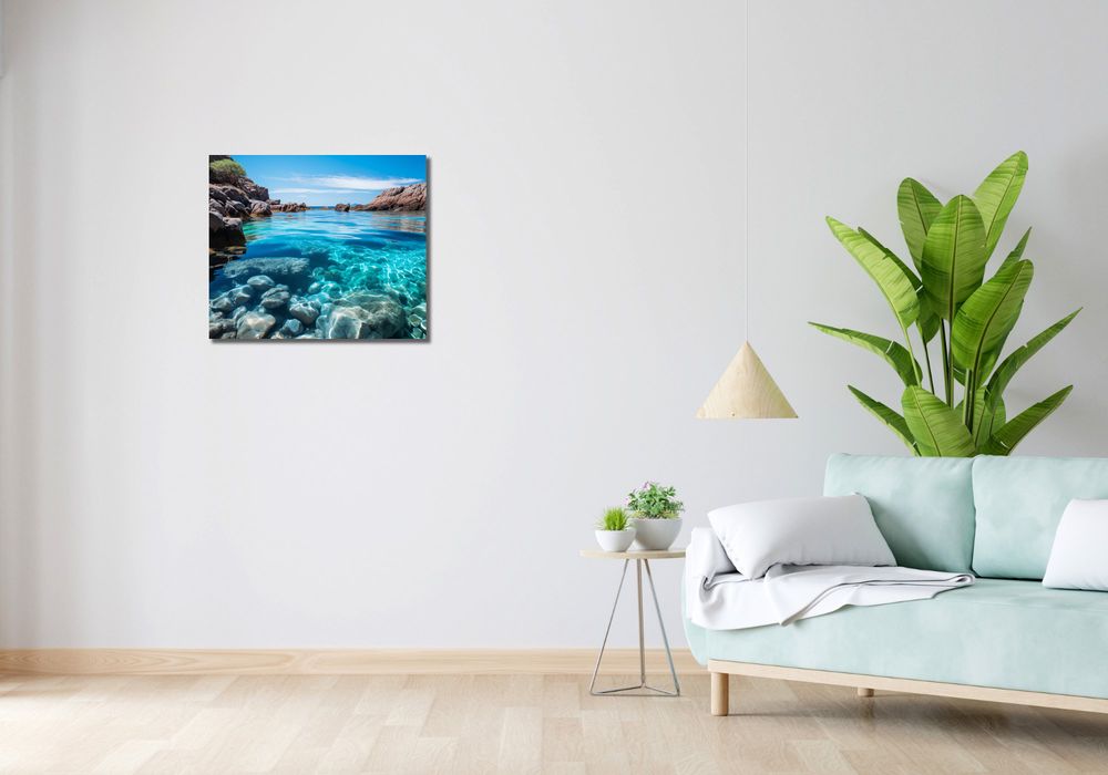 Obraz 60x50cm Krystaliczna Woda