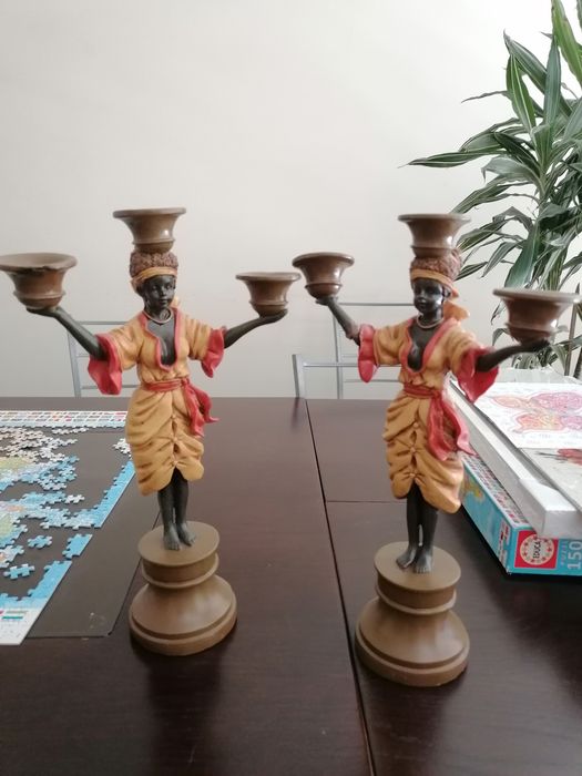 Castiçais africanos