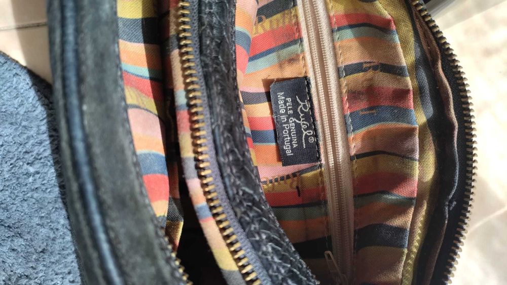 Mala/Carteira de Senhora em pele