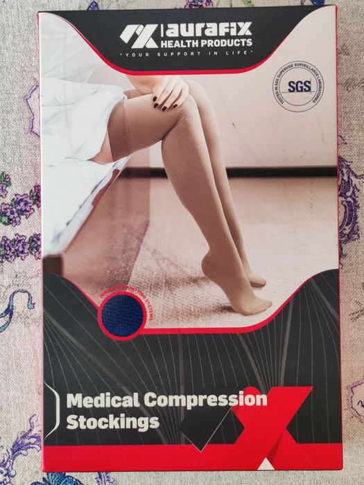 Колготи компресійні Aurafix, клас компресії 2, розмір 4/Т
