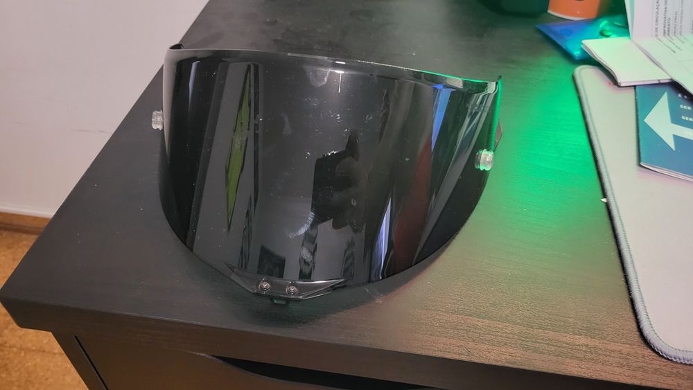 Viseira AGV Race 2 Dark Smoke para Veloce S / Corsa / Pista GP