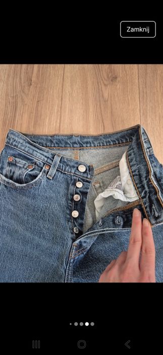 Levi's 501 rozmiar 25