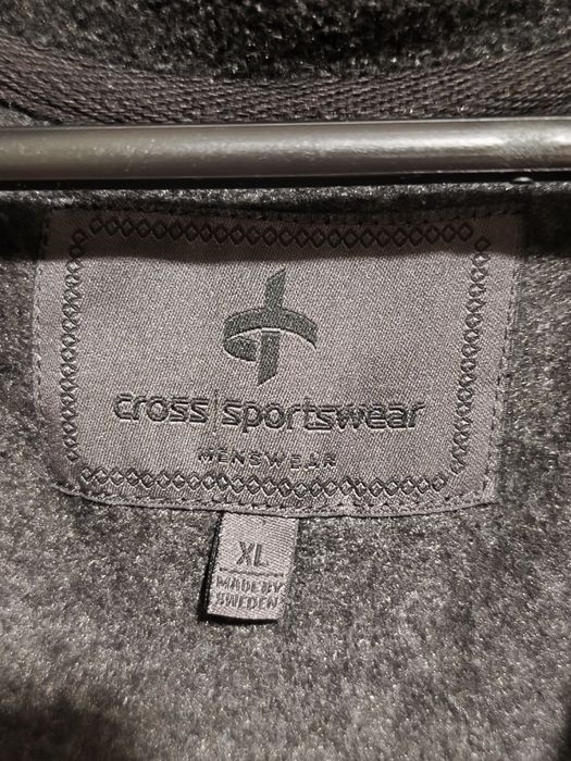Флісова кофта на молнії cross sportswear XL