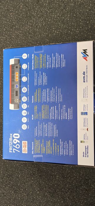 AVM FRITZ!Box 7690 router wifi 7 smart home