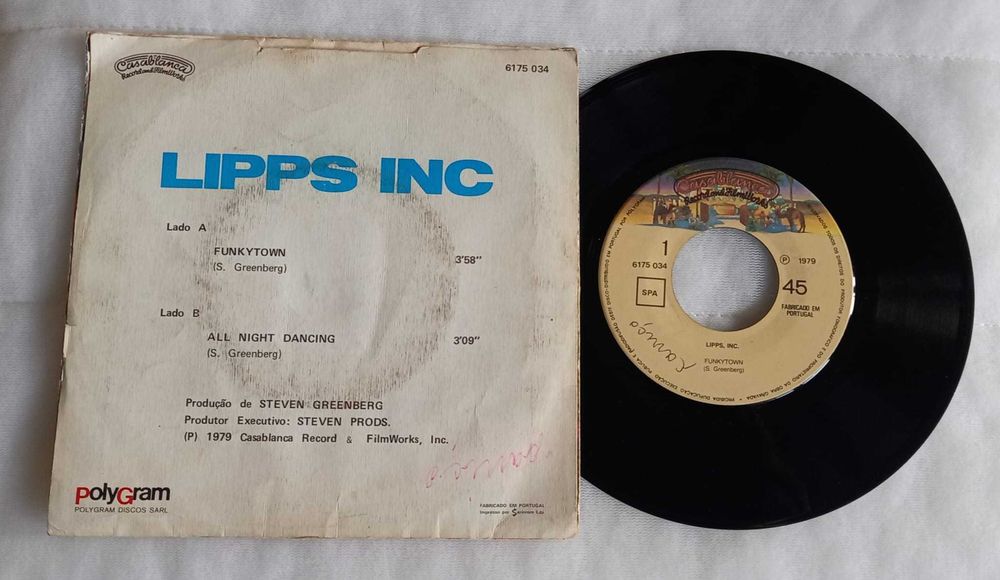 Lipps, Inc. – Funkytown - single 1979