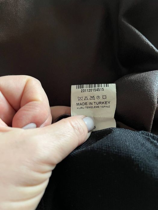 Сукня-туніка Passion Line M-L під коричневу еко-шкіру