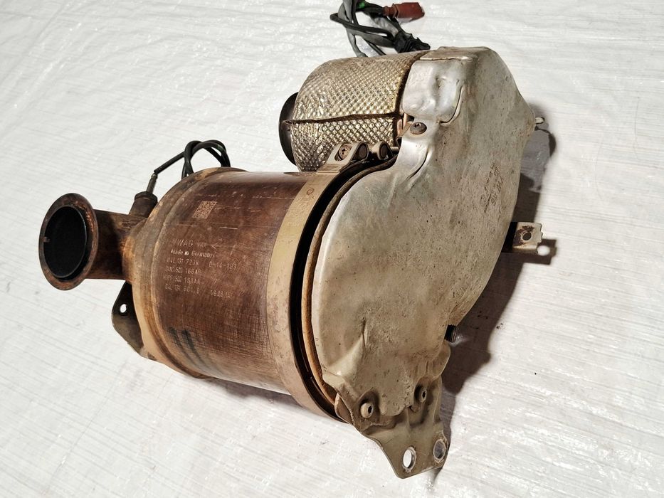 filtr cząstek stałych dpf katalizator vw golf vii 7 5g0 2.0 tdi 150km crbc crb 04l131723k 5q0166ad 5q0181aa 04l131601g 04l906088ad 03l906262q