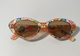 кукольные очки на куклу 7.5см цветные одежка аксессуар -игрушка