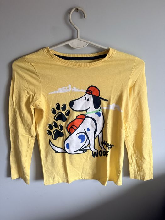 Koszulka z dlugim rekawemchlopieca rozmiar 134