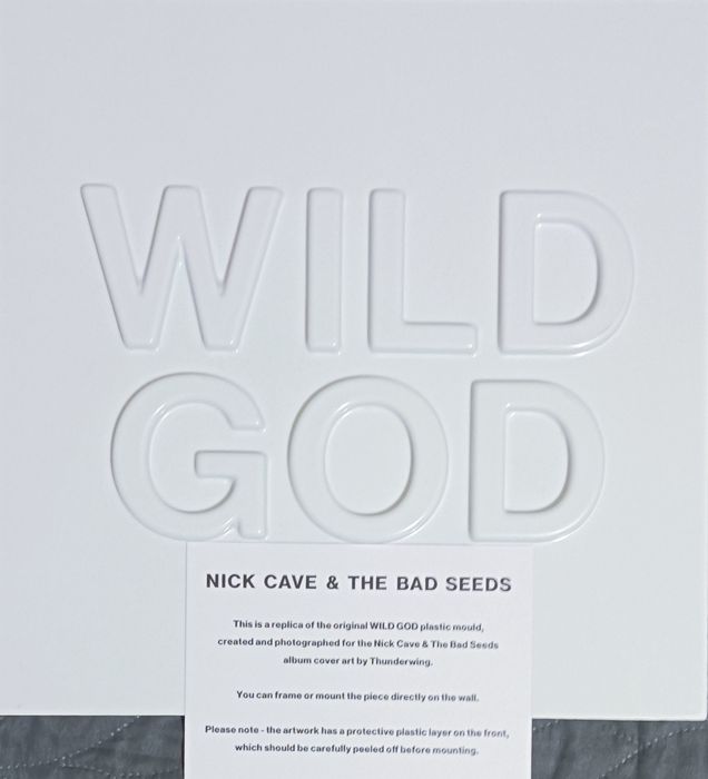 "Wild God" (molde placa+poster) Nick Cave