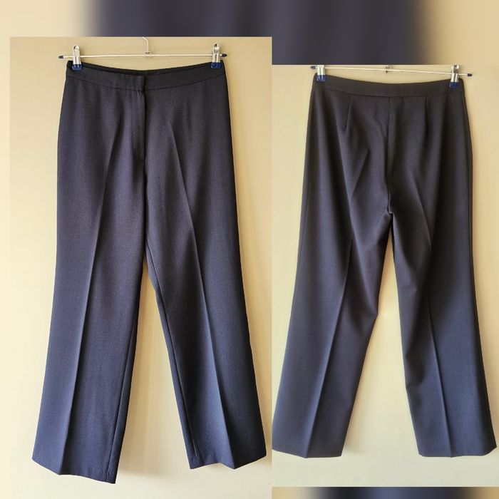 Eleganckie klasyczne spodnie Artigiano made in Italy (wergin wool  43%) r. M
